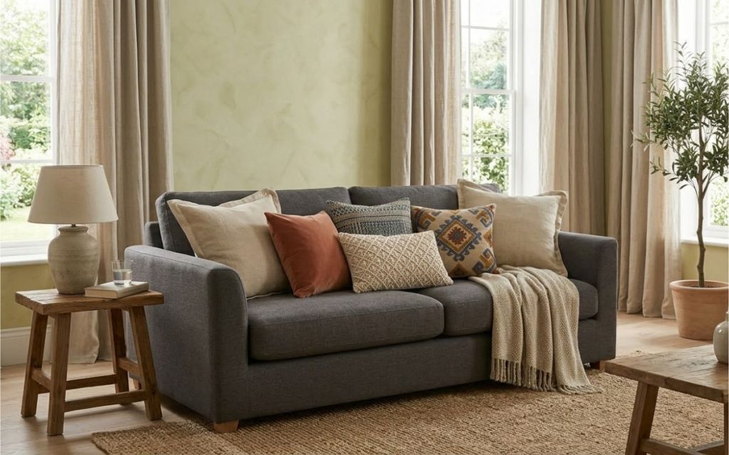 textil hogar para el salón