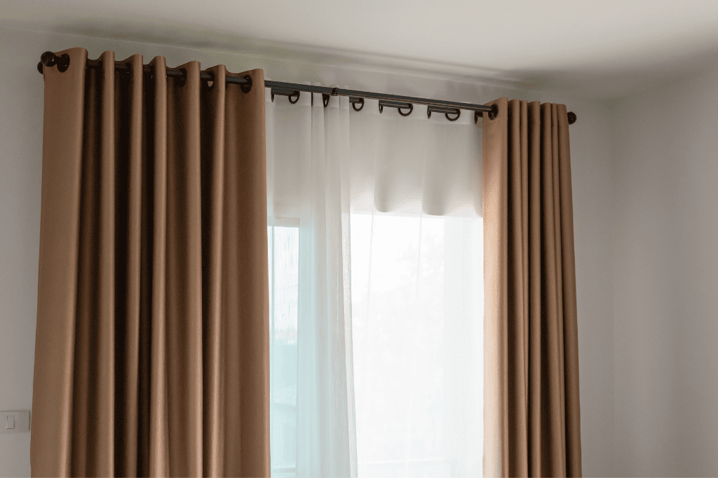Diseño cortinas a medida en Pedralbes